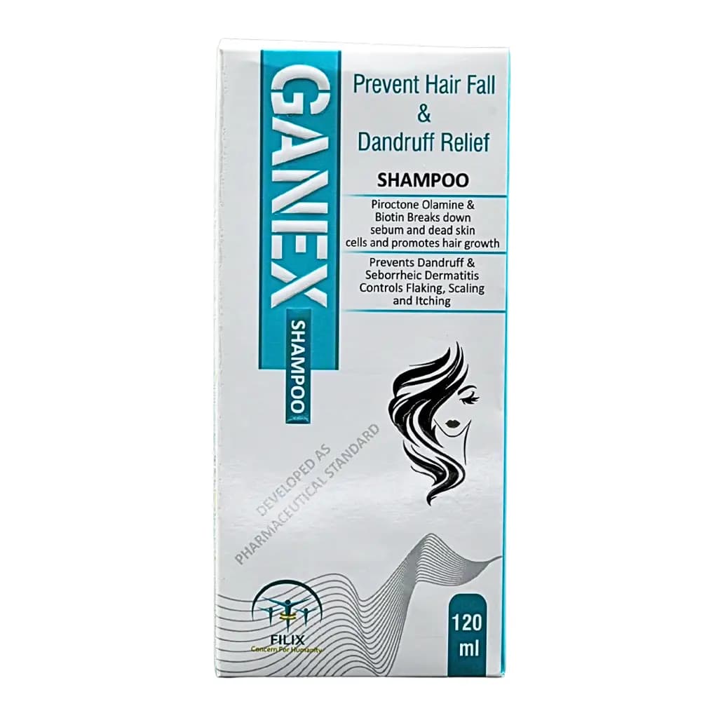 Ganex Anti-Dandruff Shampoo - Filix Pharmaceuticals