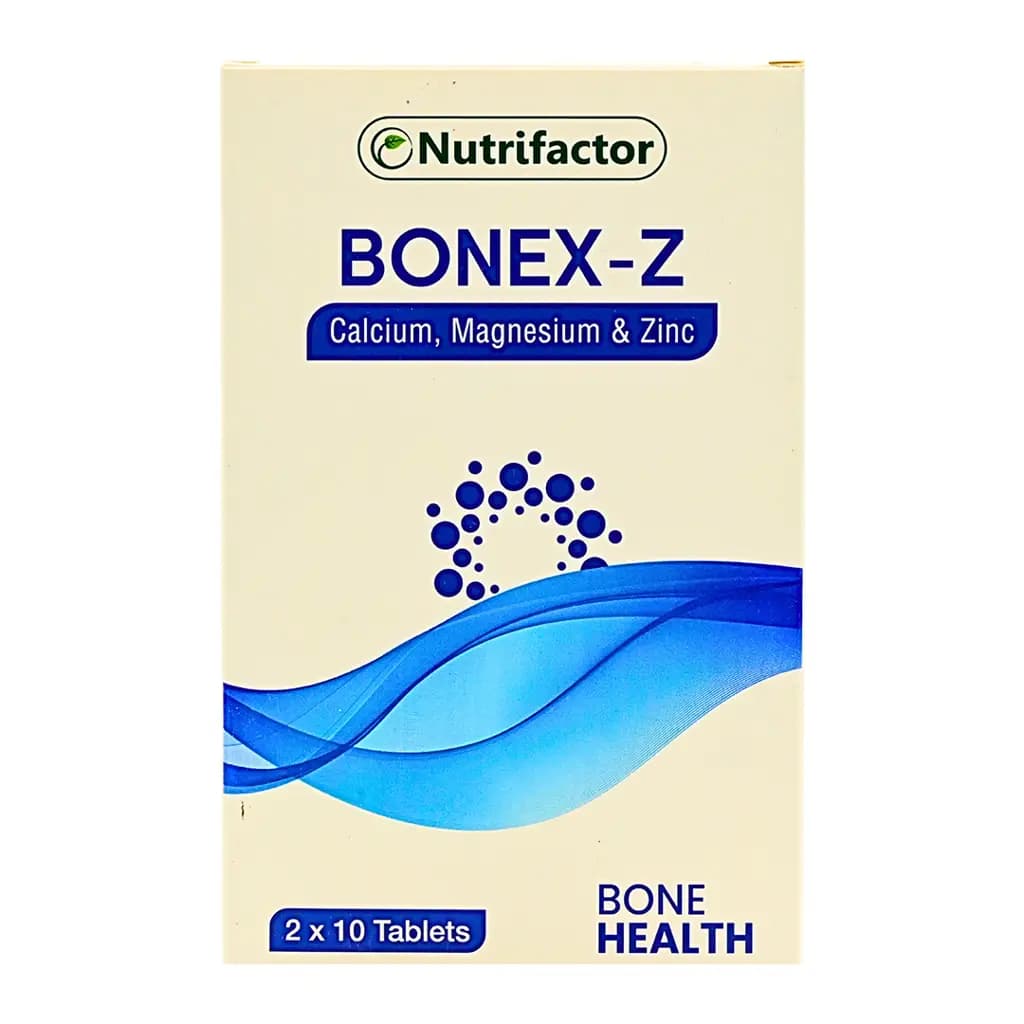 Bonex-Z by Nutrifactor – Contains Calcium & Zinc for Strong…