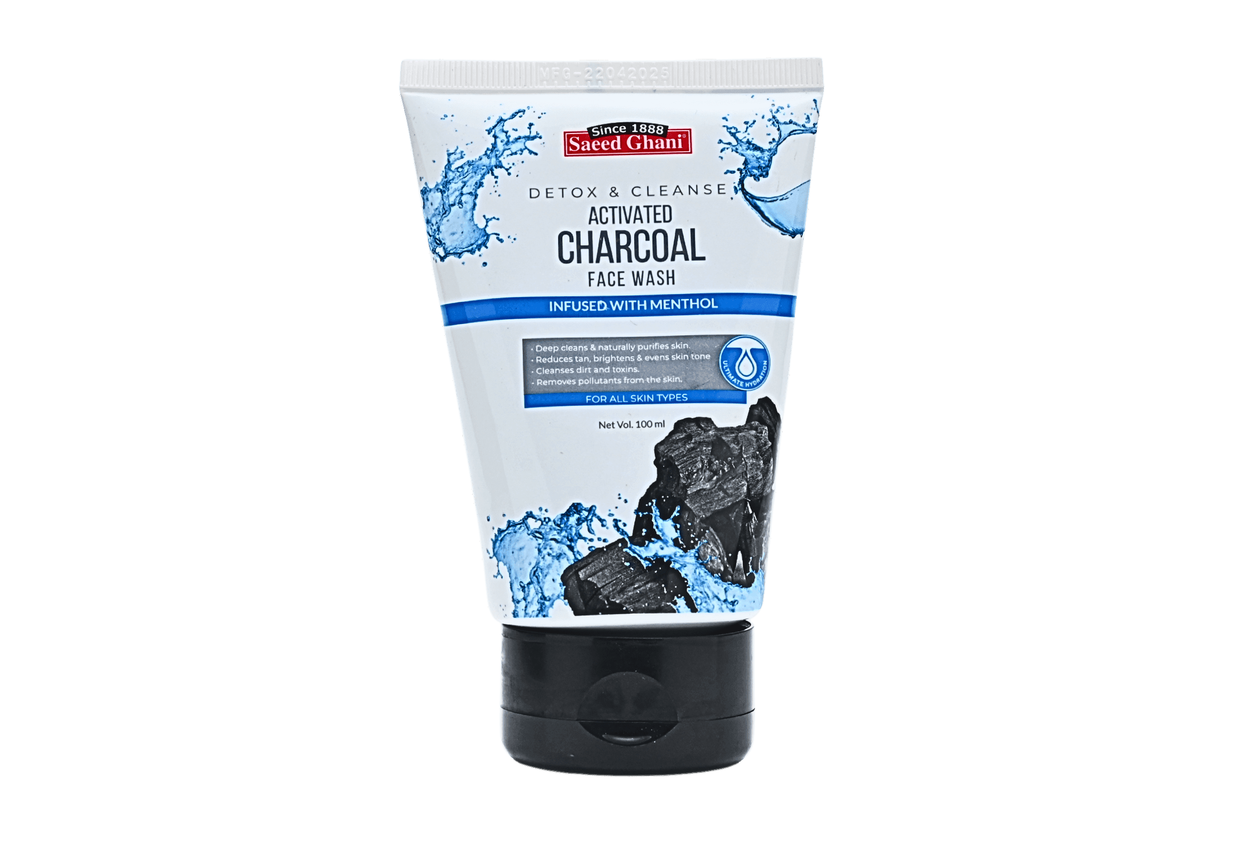 Activated Charcoal Detox & Cleanse Face Wash