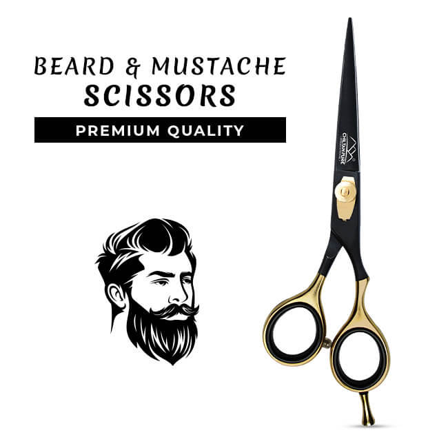 Beard & Moustache Trimming Scissors